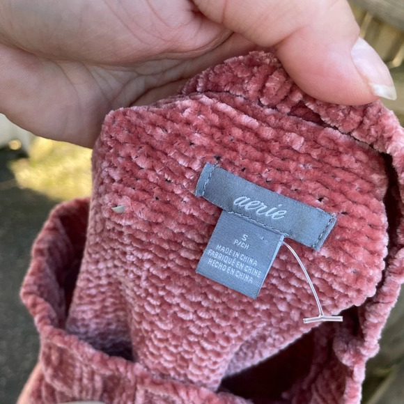 AERIE CHENILLE BOXY SWEATER - Picture 2 of 3